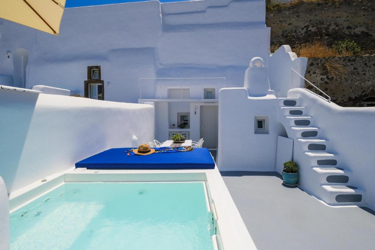 Aparthotel Radiant Santorini Mesaria Esterno foto